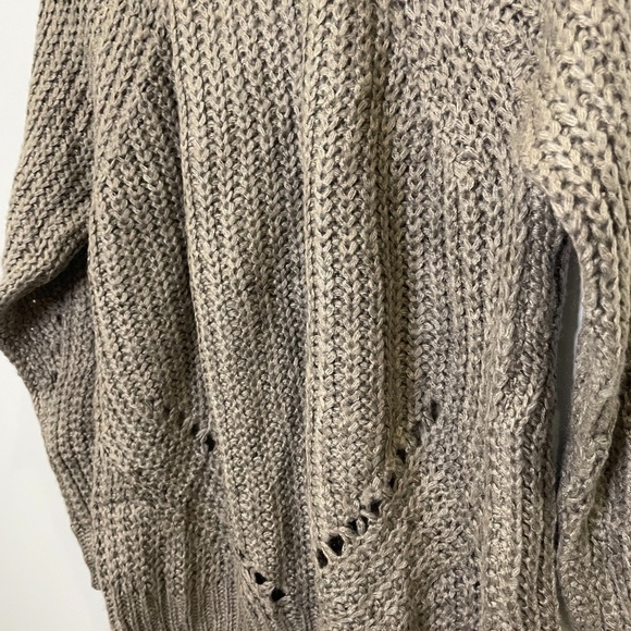Cloth by Design Pointelle Turtle Neck Knit Sweater - Picture 3 of 9